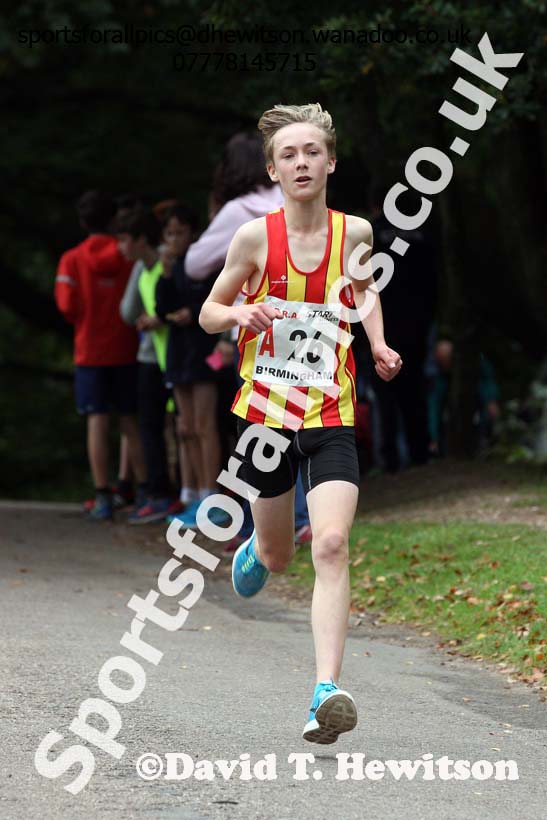 Boys under-15s ERRA Road Relays, Sutton Coldifield, Birmingham. Photo: David T. Hewitson/Sports for All Pics